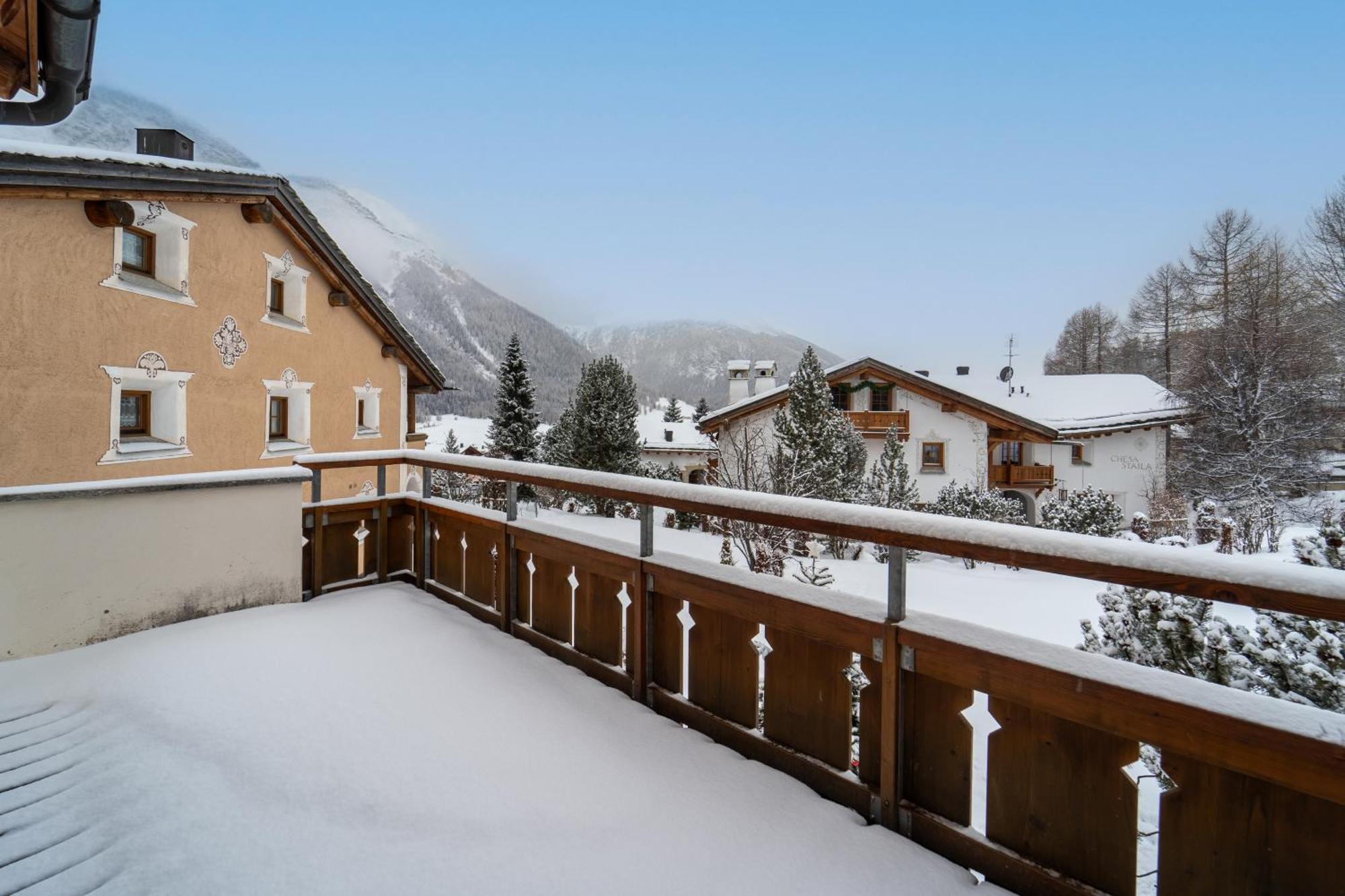 Chalet St Moritz Madulain Екстер'єр фото